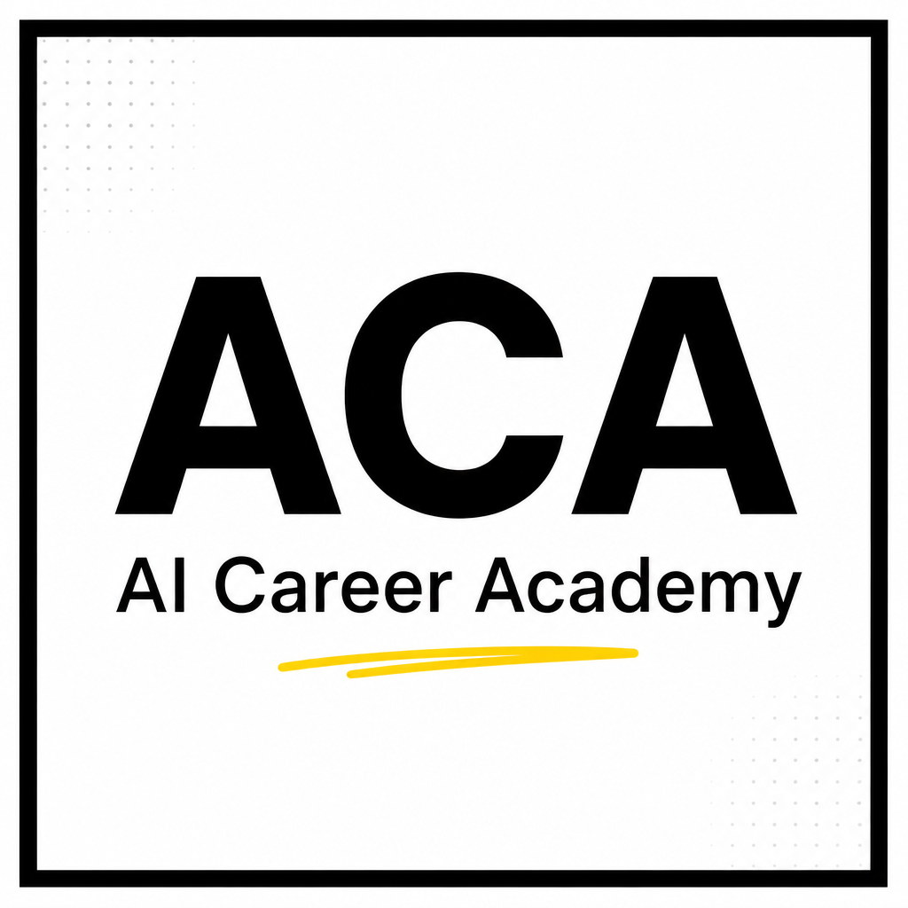 AI Career Academy logo, ACA mark